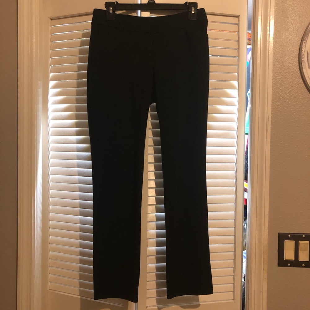 Black Ann Taylor Loft Business Professional Pants